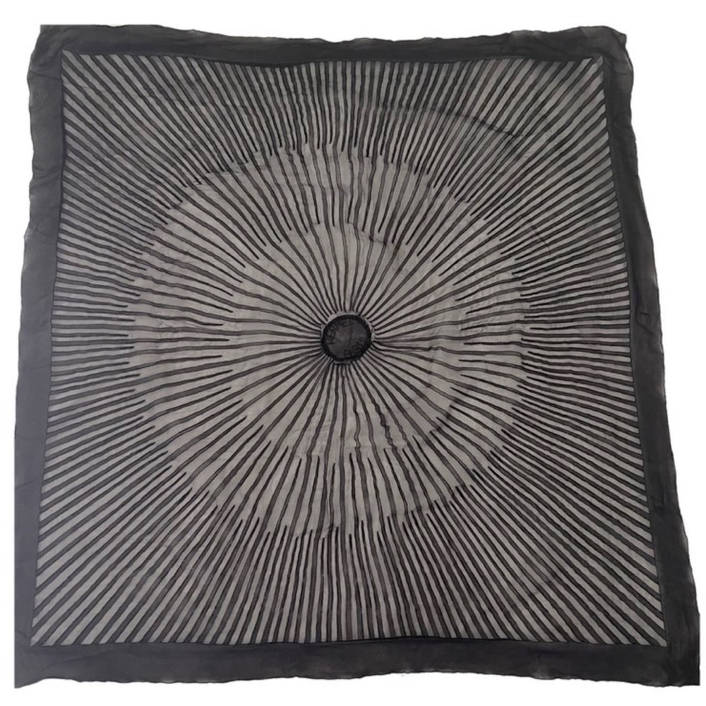 Exceptional Hermes Soleil du Soir Silk 140cm Scarf